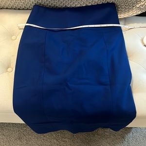 Blue skirt